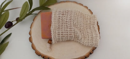 Natural Sisal Soap Pouch